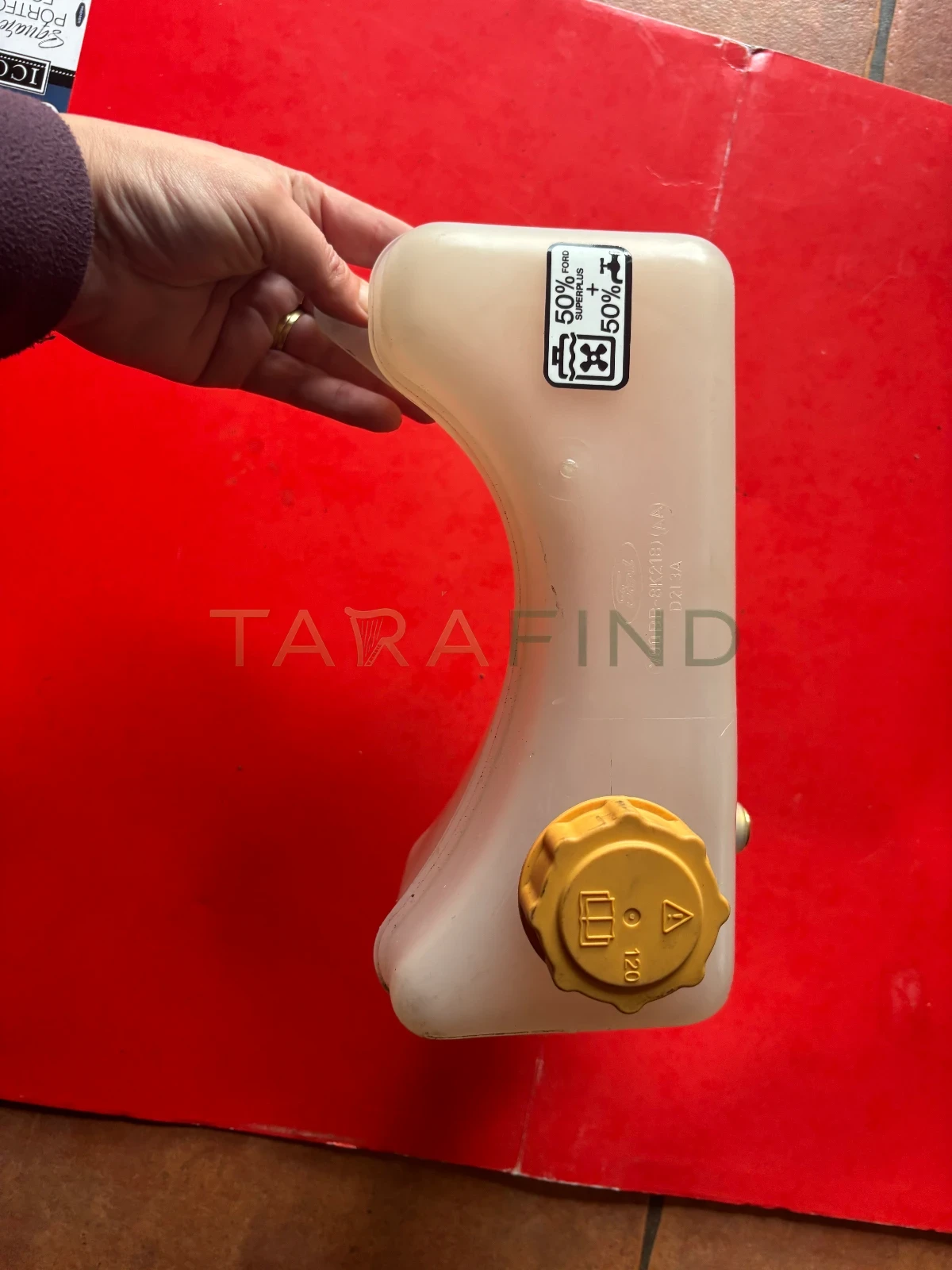 View Genuine Ford Sierra Cosworth  Coolant Expansion Tank - V90BB-8K218-AA / 1658805 photo 2