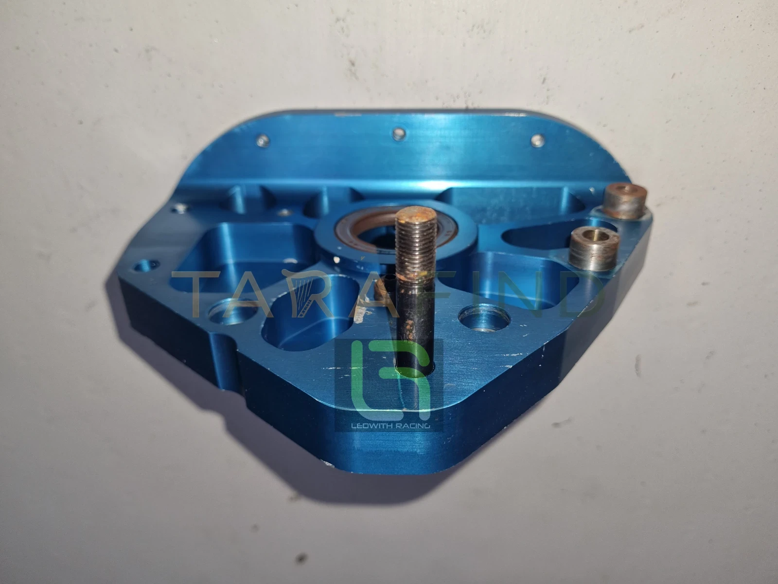 View 4age formula atlantic Billet Aluminium Blue Anodised Engine Seal Plate / Dry Sump Cover photo 2