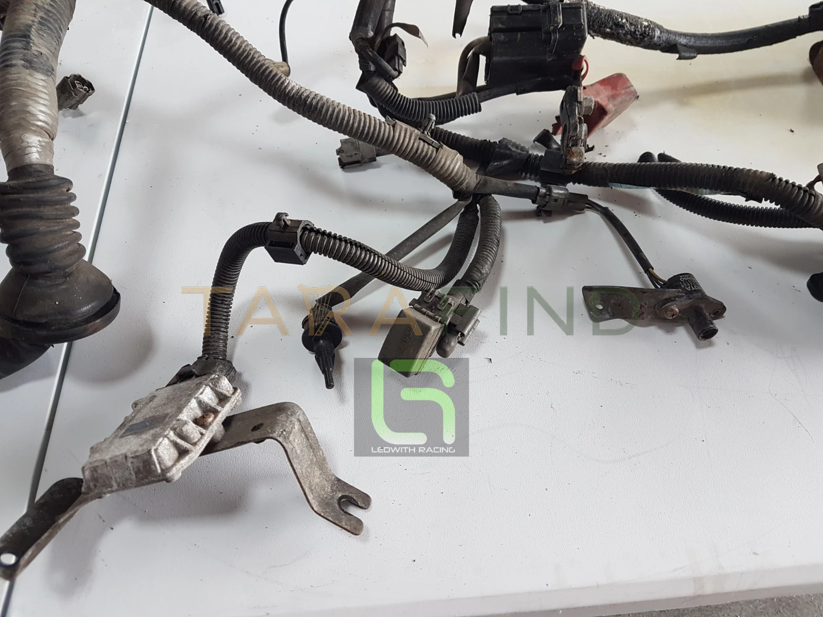 View Toyota Corolla AE92 4A-GE Engine Wiring Loom with Fuse Box and Igniter photo 4