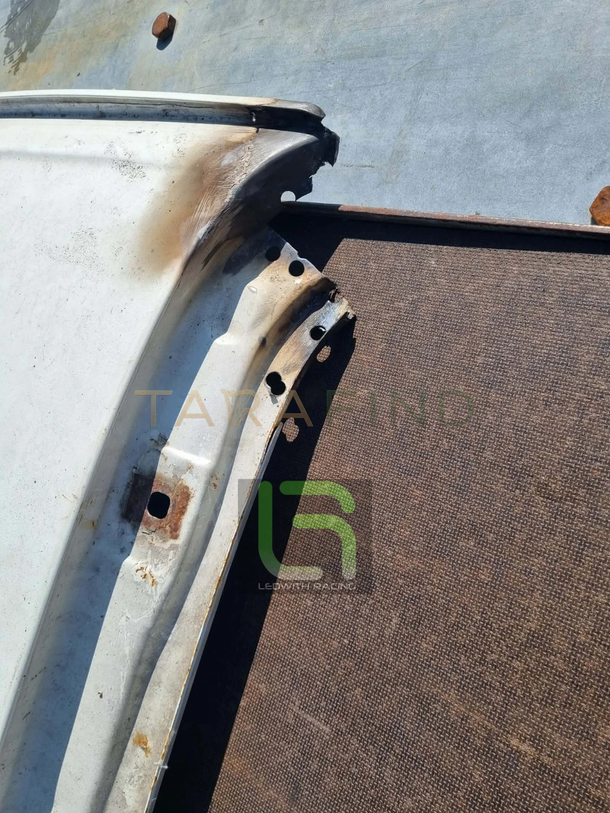View OEM ford sierra 3dr cosworth Steel Roof Panel Skin with Sunroof Aperture and Frame photo 5