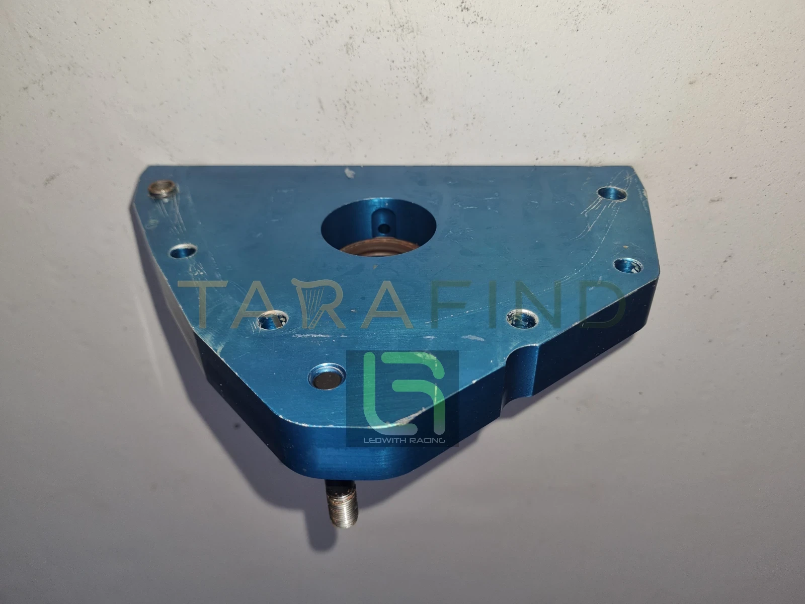 View 4age formula atlantic Billet Aluminium Blue Anodised Engine Seal Plate / Dry Sump Cover photo 3